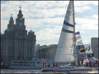 Liverpool Clipper at Pier Head