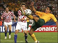 क्रोएशिया और ऑस्ट्रेलिया के बीच मैच