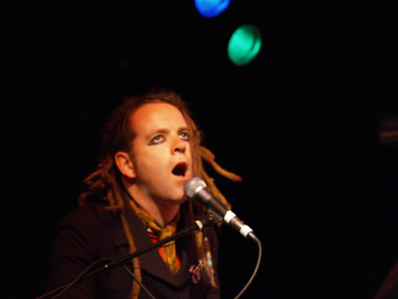Duke Special on stage at the Knitting Factory