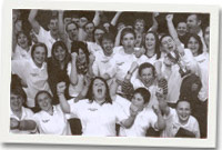 Aelodau Clwb Ffermwyr Ifainc Llanfyllin