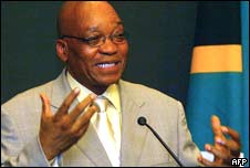 South Africa's President Jacob Zuma