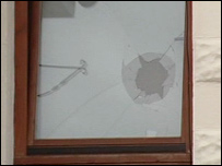 Broken window
