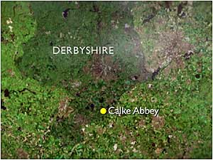 Calke Abbey map