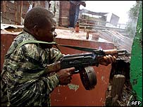 Combates na capital da Libéria, Monróvia