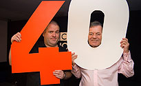 Tony Blackburn and Chris Moyles