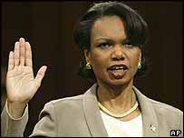 ABD Ulusal Güvenlik Danışmanı Condoleezza Rice