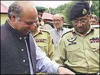 صدر جنرل مشرف اور معزول وزیراعظم نواز شریف