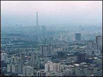 آلودگی تهران