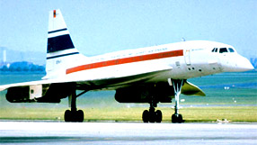 Early version of Concorde