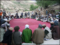 د ولسوالۍ شوار غونډه 