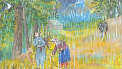 د ژوند کيسې : مات وزرې مرغۍ 