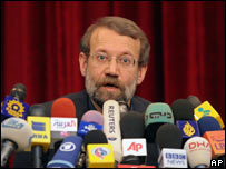 ईरान के परमाणु वार्ताकार अली लरीजानी