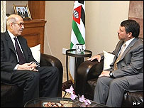 محمد البرادعی و ملک عبدالله