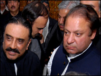 آصف زرداری، نواز شریف