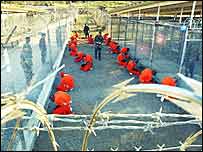 بازداشت شدگان در زندان گوانتانامو