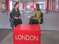 Gill Hicks and Riz Lateef