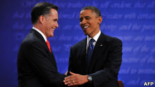 MItt Romney e Barack Obama (Foto AFP)