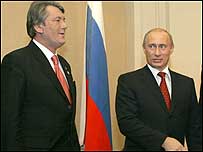 Ющенко та Путін