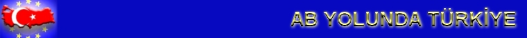 AB YOLUNDA TÜRKİYE