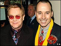 Elton John e David Furnish