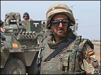 Іспанський вояк в Іраку
