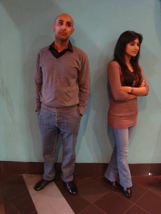 Sohail and Amna's date at the movies!