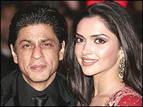 शाहरुख़ ख़ान और दीपिका पादुकोण