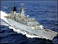 Chiến hạm Cornwall