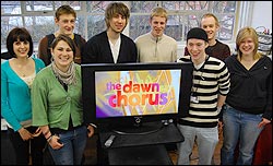 Animation students at NSAD