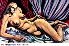 The magnificent Mrs Ritchie, aka Madonna.