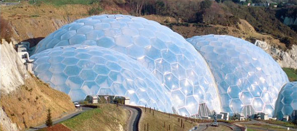 Biospheres of the Eden Project