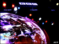 Vinheta do novo canal da BBC em árabe