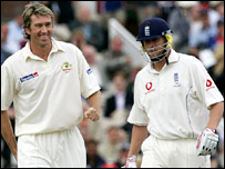 मैकग्रॉ और एंड्रयू फ़्लिंटफ़