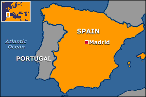 Map of Spain