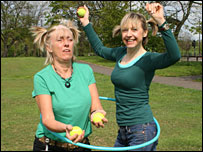 Carol Cooke and Julia Hankin