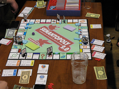 Semantopoly at BarcampBrighton3 News image