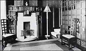 An early photo of 78 Derngate