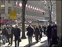 rua nos Estados Unidos