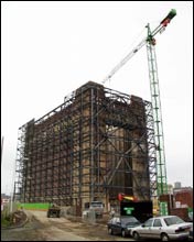 Construction of Baltic in November 1999. Photo: Baltic