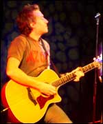 Craig David gig - guitarist, Fraser