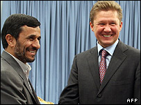 آلکسی میلر و محمود احمدی نژاد