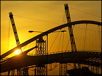 Prosseguem as obras no principal estádio olímpico da Grécia