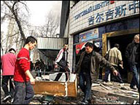 Рангли инқилоб пайтидаги вайронгарчилик