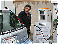 پمپ توزیع سوخت هیدروژنی