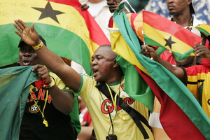 Thumbnail image for Go Black Stars Go! - AP Photo/Kevork Djansezian