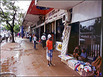 Vendedores de rua em Maputo
