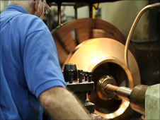 Lathes in action at SPP Pumps