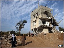 غزہ کی تباہی