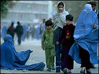 کابل میں افغان عورتیں