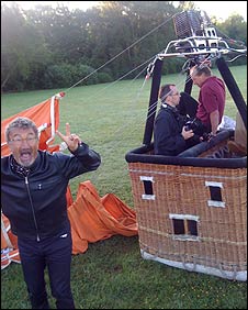 Eddie in exciteable mood